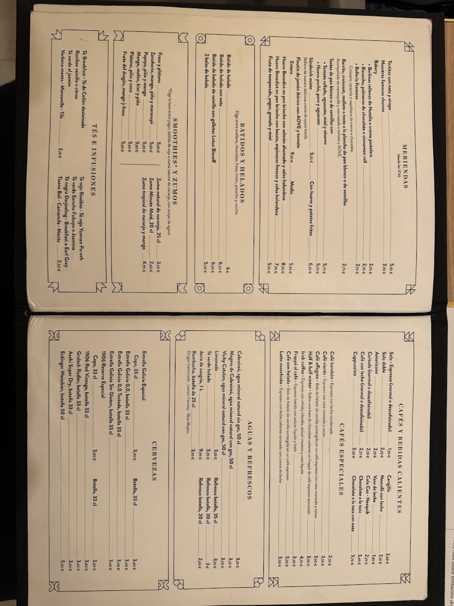 Menu Las Nubes Restaurante Castellana-9